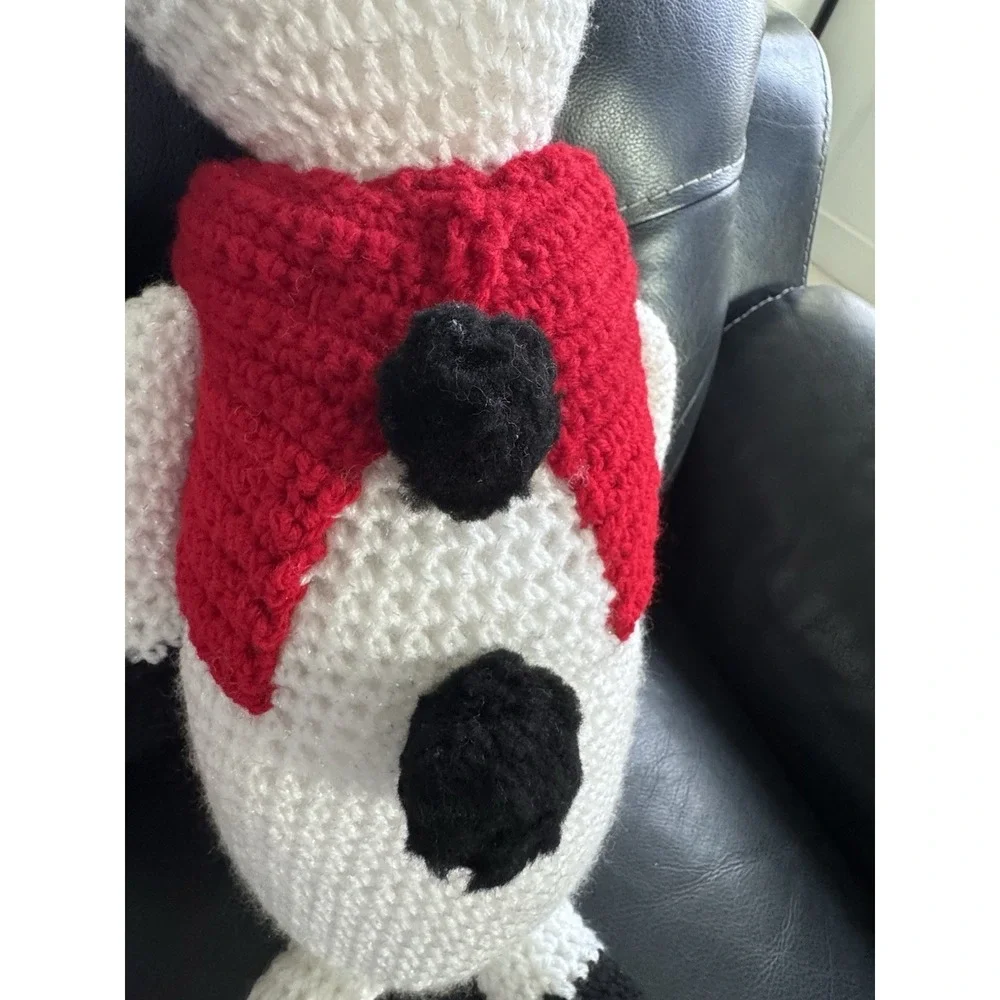 Crochet Snowman Pair Amigurumi Handmade Christmas Decor Winter Holiday Gift 21